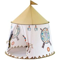 Livingandhome Children Girls Princess Indian Teepee Tent Playhouse