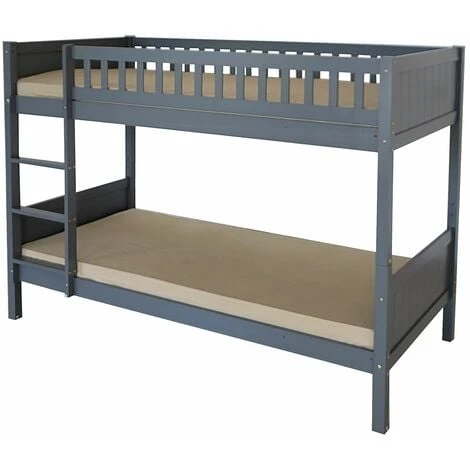 Humza Amani Domino 3FT Kids Bunk Bed - Grey
