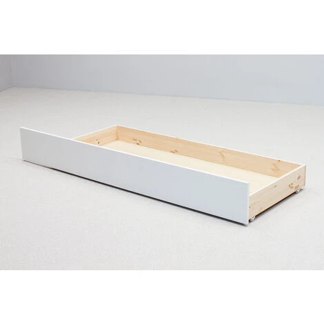 Bedmaster Fabio Wooden Drawer Only White Double
