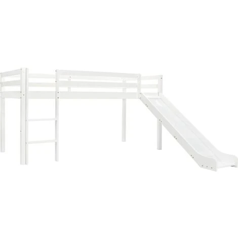 Dutton European Single Mid Sleeper Bed By Harriet Bee