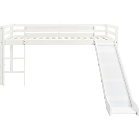 Dutton European Single Mid Sleeper Bed By Harriet Bee - Image 2