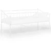 Sofa Bed Frame White Metal 90x200 Cm VidaXL