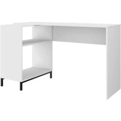 OUT & OUT ORIGINAL OUT & OUT Vola White Corner Computer Desk