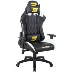 BRAZEN GAMING CHAIRS BraZen Phantom Elite PC Gaming Chair - White