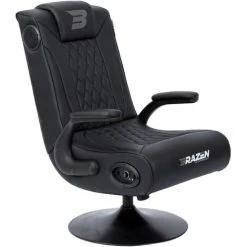 BRAZEN GAMING CHAIRS BraZen Emperor XX 2.1 Elite Esports DAB Surround Sound Gaming Chair - Pedestal