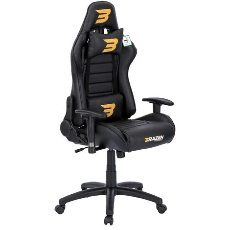BRAZEN GAMING CHAIRS BraZen Sentinel Elite PC Gaming Chair - Black