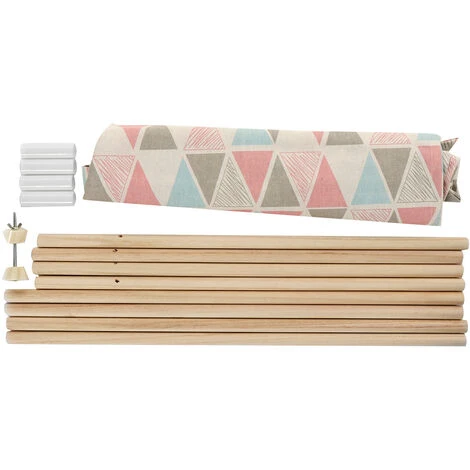 Drillpro Play Tent Teepee Kids Play House Indoor Sleeping Multicolor - Image 2