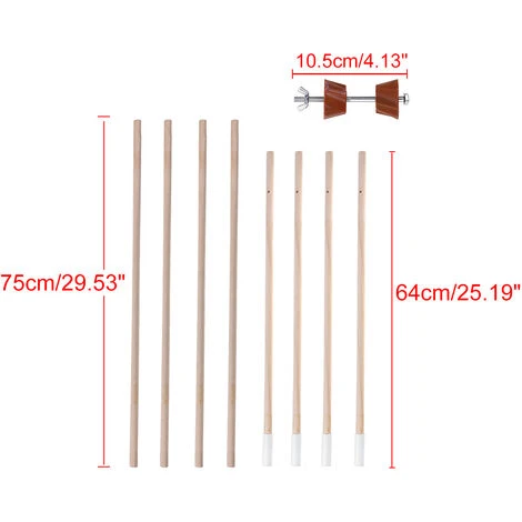 Drillpro Play Tent Teepee Kids Play House Indoor Sleeping Multicolor - Image 3