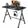 Costway Modern Computer Desk Wooden Writing Table Home Office Y-shaped Workstation
