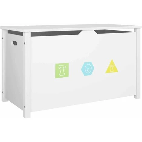 Homfa Ottoman Storage Trunk Toy Chest Bedding/Blanket Box Large Nursery Organizer Unit - Image 5