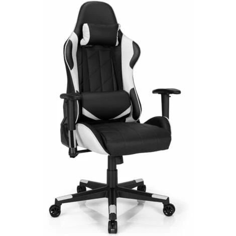 Costway Ergonomic Racing Gaming Chair Swivel Executive Recliner Computer Desk Chair