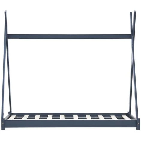 Topdeal Kids Bed Frame Grey Solid Pine Wood 80x160 Cm VDTD24216 - Image 3