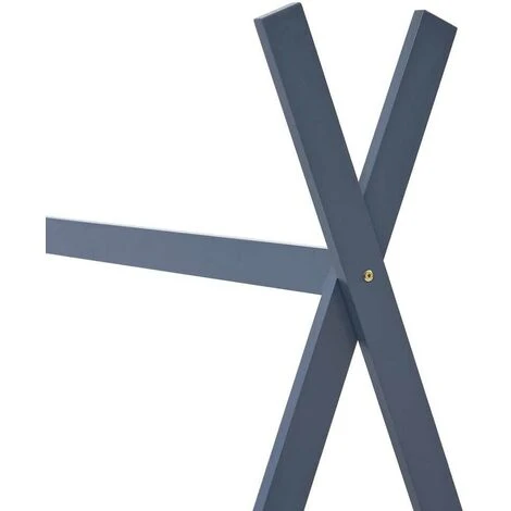 Topdeal Kids Bed Frame Grey Solid Pine Wood 80x160 Cm VDTD24216 - Image 5