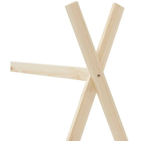 Topdeal Kids Bed Frame Solid Pine Wood 70x140 Cm VDTD24209 - Image 5