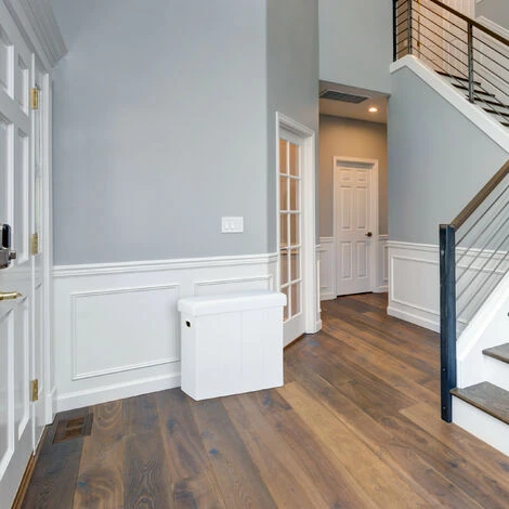 Relaxdays Folding Ottoman, HxWxD: 49.5 X 46 X 25.5 Cm, With Storage, Foldable Footstool, Linen, Polyester, MDF, Black - Image 5