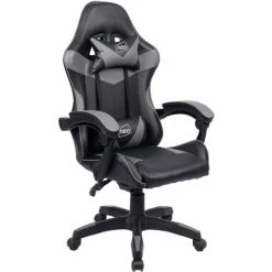 NEO DIRECT Neo Grey Sport Racing Gaming Office Chair