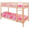 COMFY LIVING 2ft6 Wooden Bunk Bed In Pine