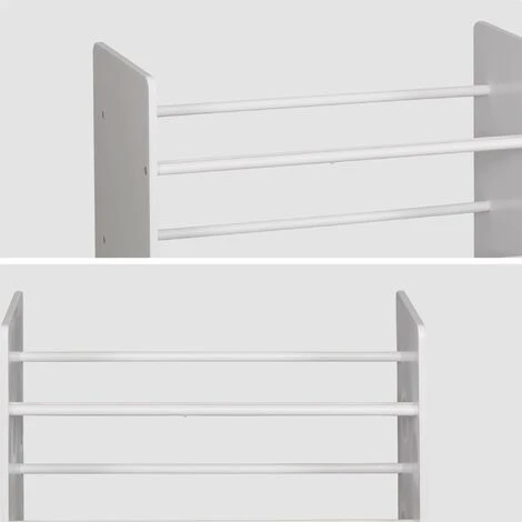 Alice's Garden Storage Combination With 9 Boxes For Kids Toy, 65x30x59.5cm - Camille - Grey And Blue - Image 5