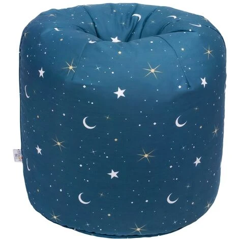 Ready Steady Bed Children's Kids Indoor Living Room Bean Bag Chair (Moonlight)