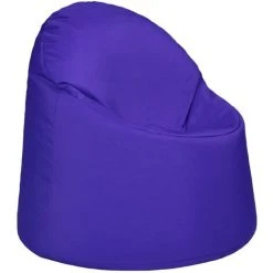 Ready Steady Bed Outdoor Kids Bean Bag Chair Indoor Comfy Seat Child's Ergonomic Durable Comfort, Purple