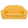 Ready Steady Bed Kids Children Mini Lounger Kids Sofa Seat Chair Great For Playroom Kidsroom Living Room Colourful Lightweight And Durable, Zigzag