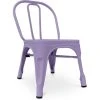 Privatefloor Stylix Kid Chair - Metal Pastel Purple Iron