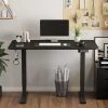 Devoko Height-adjustable Standing Desk With Electric Motor, Computer Desk, Intelligent Memory Height,Collision Protection,120 Cm,Black