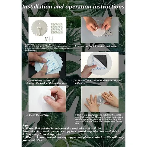 MUFF Kids Bed Canopy For Bedroom Round Dome For Baby Nursery Room Decorations Skin-friendly Cotton 2.5m (Brown) - Image 4