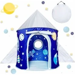 Tinor Interesting Foldable Space/Dinosaur Play Tent For Toddlers Kids - Ideal Indoor & Outdoor Gifts
