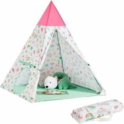 SoBuy Indoor Outdoor Children Play Tent Foldable Children Tent With Portable Bag,OSS06