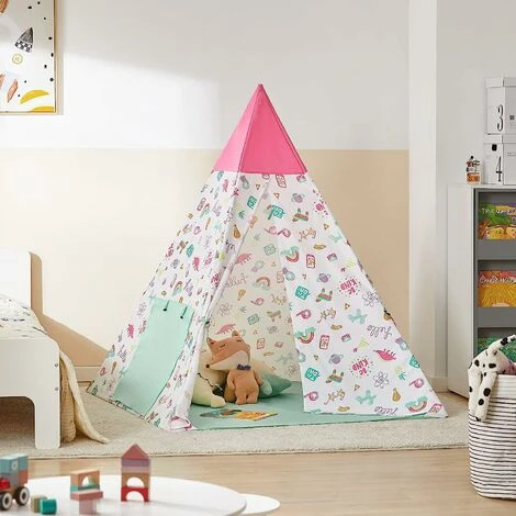 SoBuy Indoor Outdoor Children Play Tent Foldable Children Tent With Portable Bag,OSS06 - Image 2