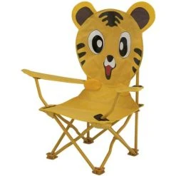 Kids Camping Chair Ardeche Animal Tiger Eurotrail