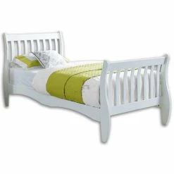 HOME DETAIL Chester White Pine Single Bed V2