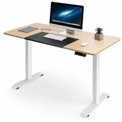 Costway Electric Standing Desk Stand-up Ergonomic Computer Workstation Smart Controller