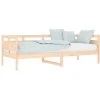 Day Bed Solid Wood Pine 80x200 Cm VidaXL