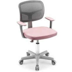 Costway Kids Computer Desk Chair Low-Back Task Study Chairs Children Office Task Chair