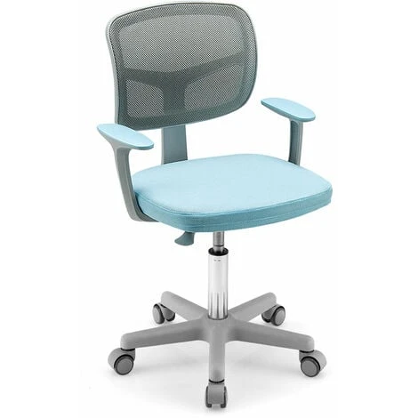 Costway Kids Computer Desk Chair Low-Back Task Study Chairs Children Office Task Chair