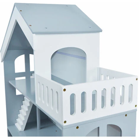 Liberty House Toys Kids Wooden Bookcase Dolls House - Image 4