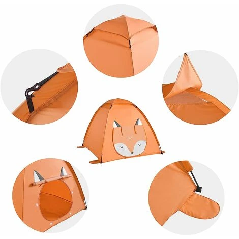 SoBuy Indoor Outdoor Children Pop-up Tent Foldable Children Tent Children Kids Play Tent,OSS05 - Image 5