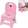 EINEMGELD Plastic Folding Stool, Plastic Folding Step Stool, Plastic Folding Step Stool, Adult Step Stool, Plastic Folding Shower Stool For Kitchen, Bathroom