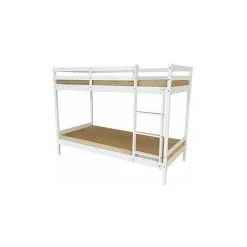 Humza Amani Mecor Bunk Bed (Frame Only) - White
