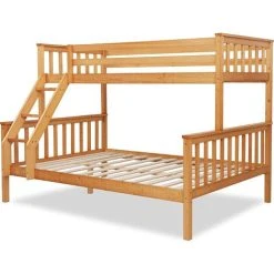 BLISSWOOD Triple Bunk Bed Pine
