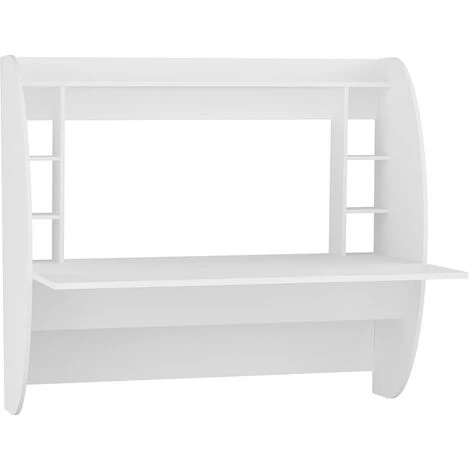 Vivense Buglem Computer Desk - White - Image 3