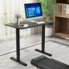 Costway Electric Height Adjustable Standing Desk Sit To Stand Computer Workstation Table