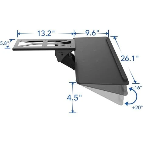 FLEXISPOT KT1B Keyboard Tray, 26 Inch - Image 2