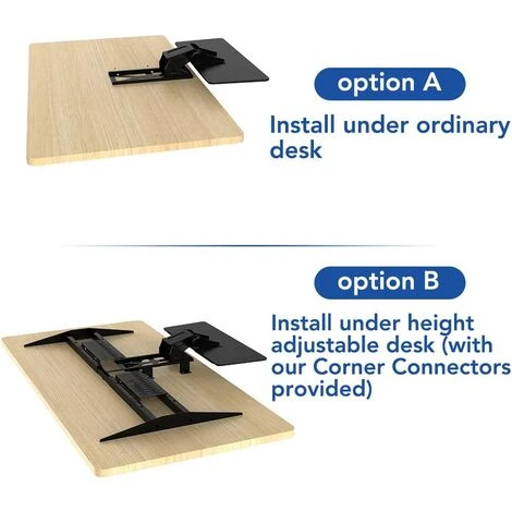 FLEXISPOT KT1B Keyboard Tray, 26 Inch - Image 5