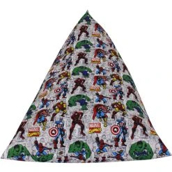 Disney Marvel Bean Bag For Kids, Multicolour, W109 X D70 X H65cm