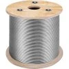 VEVOR T316 Stainless Steel Cable 1/8" 7x7 Steel Wire Rope Cable 500FT Cable Railing Transport Wire Rope Cable For Railing Decking DIY Balustrade