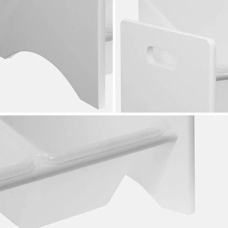 Alice's Garden Storage Combination With 12 Boxes For Kids Toy, 84x29.5x60cm - Tobias - White - Image 5