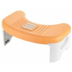 GTA Toilet Stool - Squatting Stool For Toilet Poop For Bathroom, 350 Lb Capacity, Kids, Adults, Elderly, Pregnant, Squatting Toilet Stools For Pooping, For Proper Posing